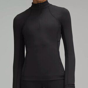 Lululemon It's Rulu Run 1/2 Half Zip Black - Used